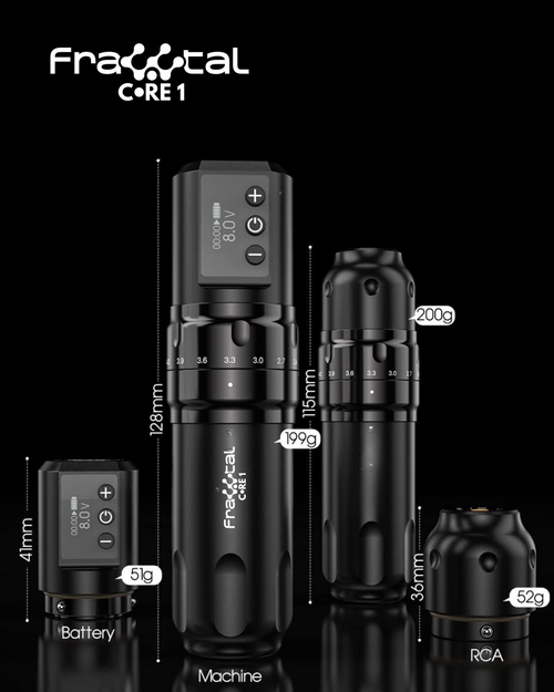 Fracctal Core 1 Wireless Pen | Tattoo